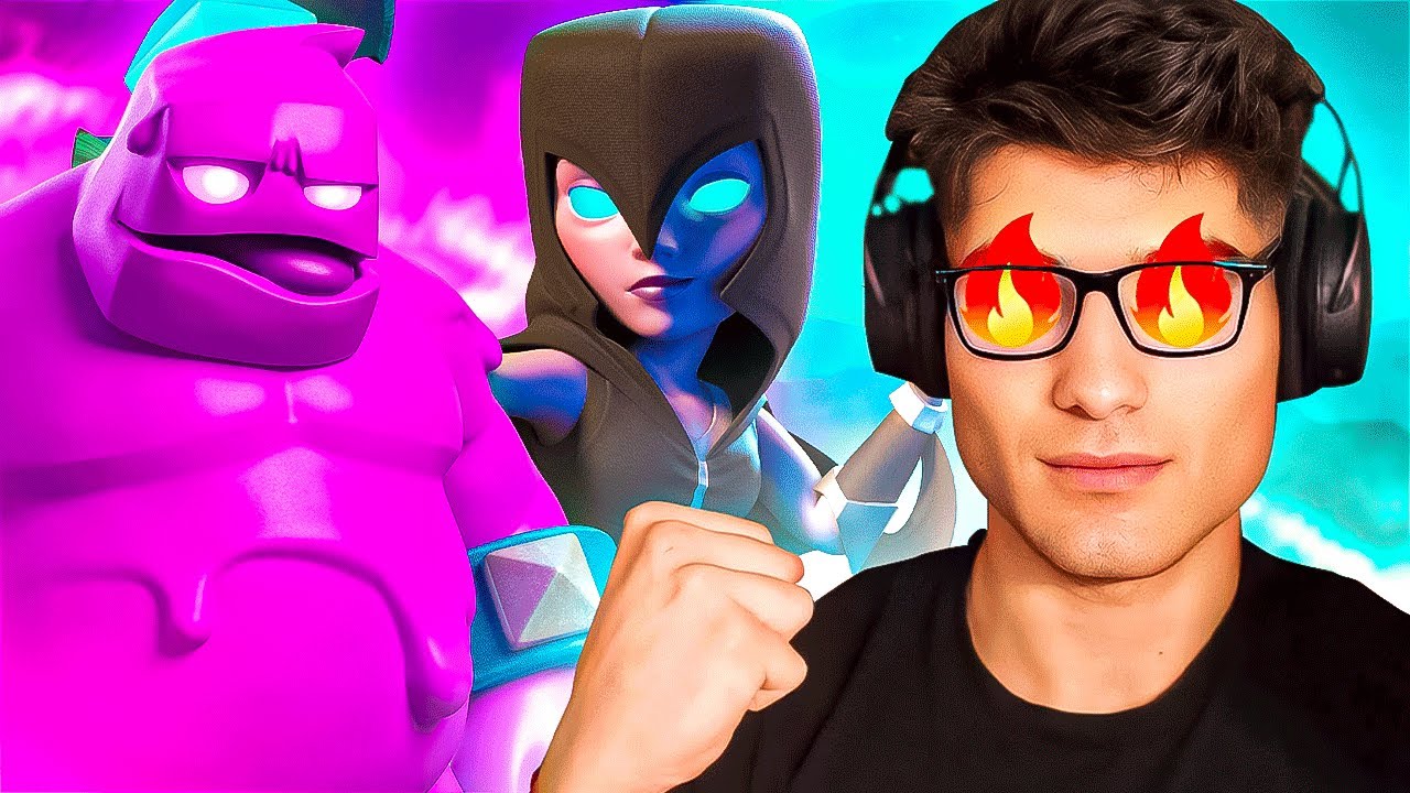 🤑ME CANSÉ DEL META Y UTILICÉ LA ESTRATEGIA SECRETA | GOLEM DE ELIXIR CICLO EN CLASH ROYALE