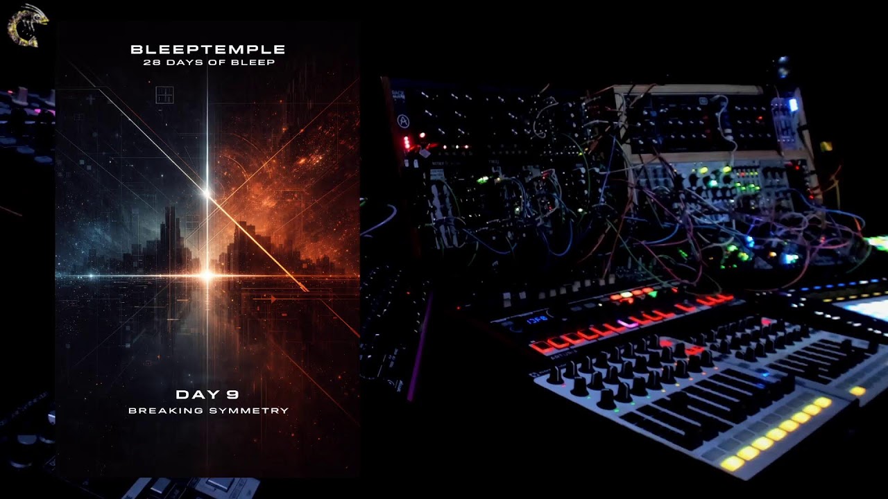 28 Days of Bleep - Day 9 - Live Hypnotic Techno - Improvised - Modular