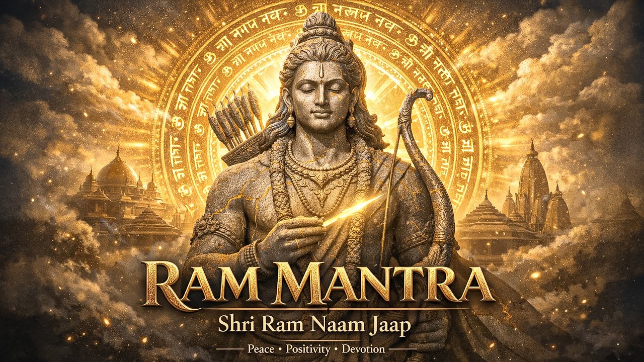 Ram Mantra Chanting | Shri Ram Naam Jaap | AI Powered Devotional Song | Peace & Positivity