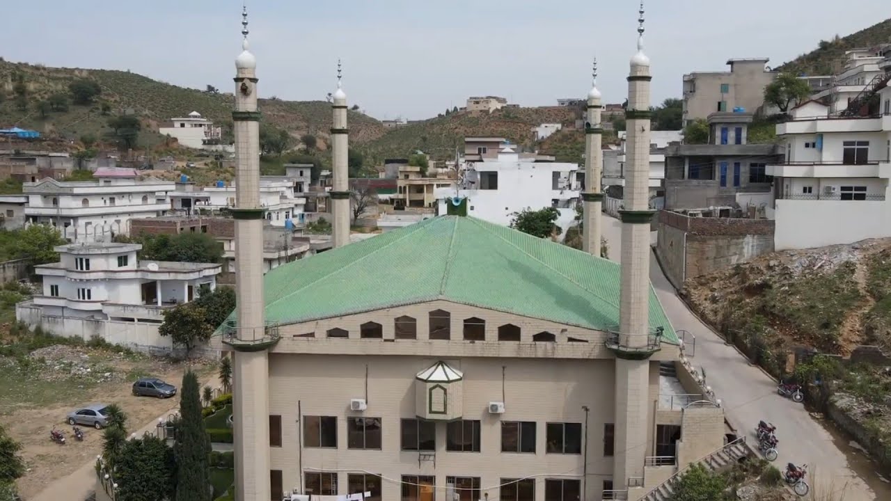 Amma Jee masjid dadyal Azad Kashmir inside and drone footage