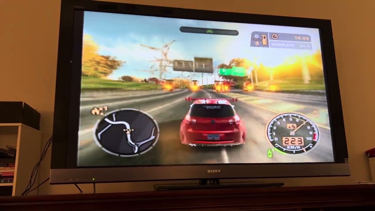 Need For Speed Most Wanted PS2 Tollbooth Time Trial Challenge 1 2:01.18 