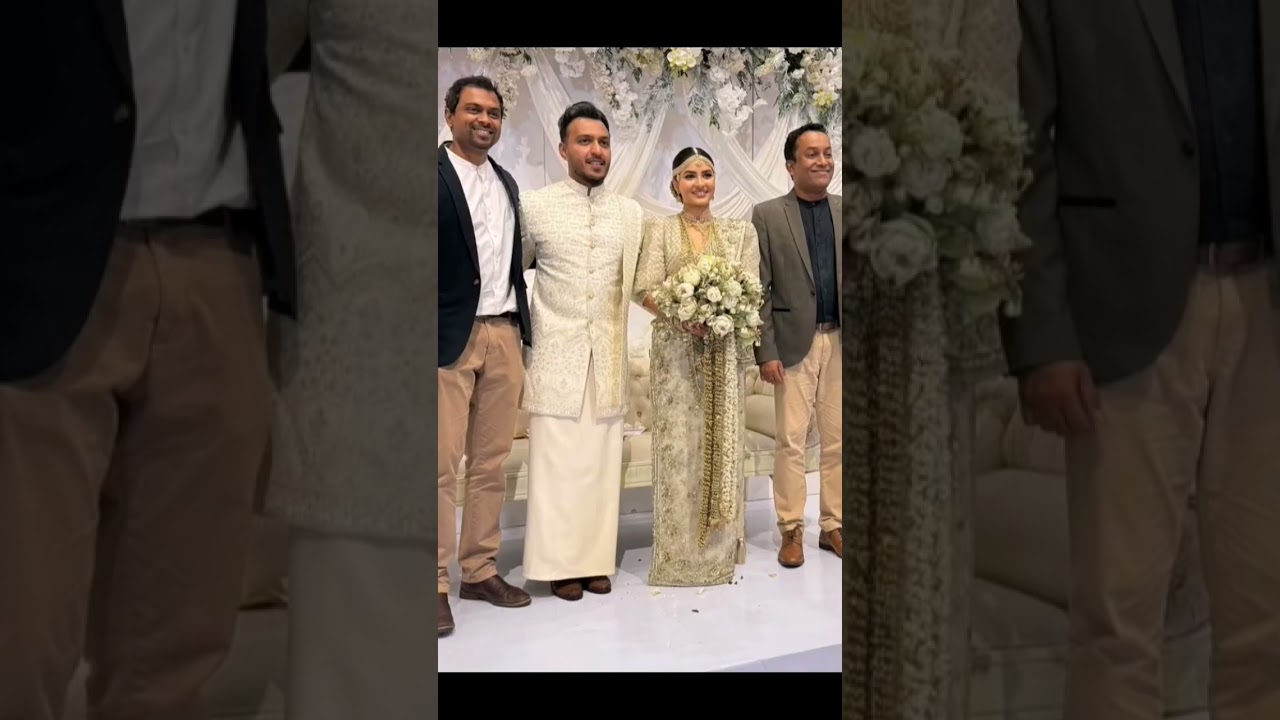 නදීමාල්ගේ වෙඩින් එකට ආ ගිය එයාලා ❤️❤️😍#nadeemalperera #wedding #sanuka#sajithaanthony #yureninoshika