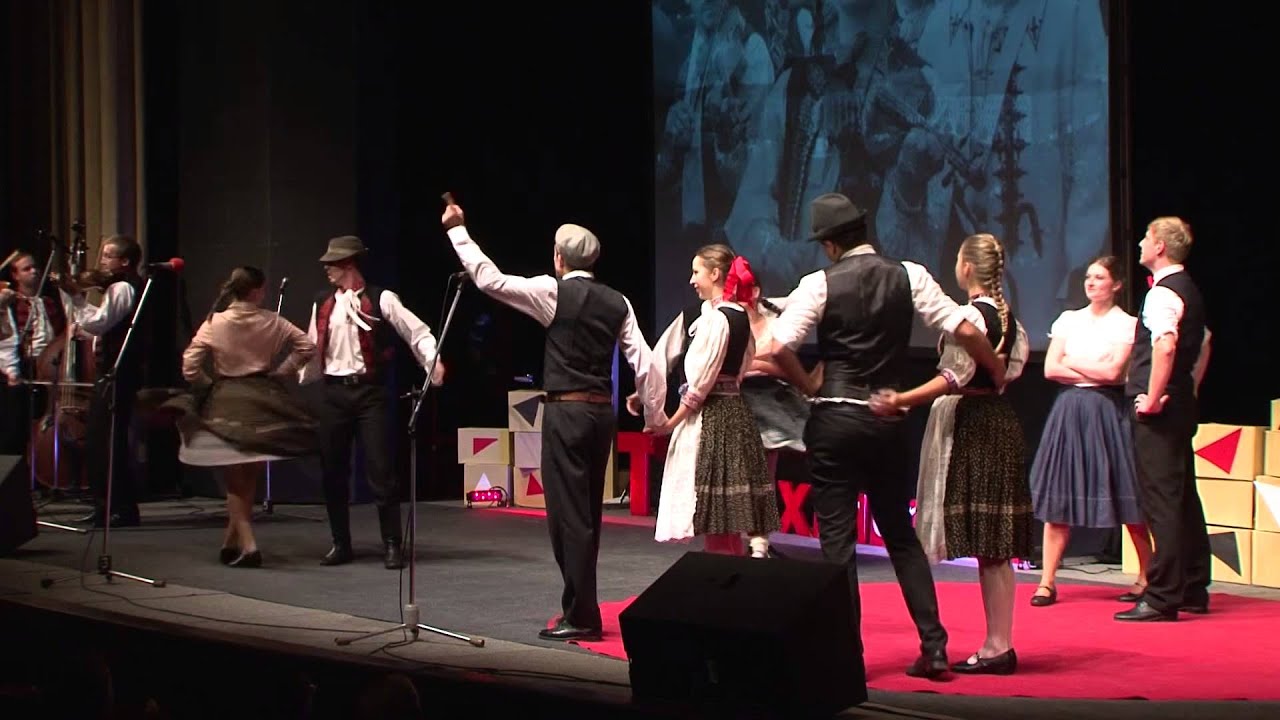 Drietoma jazz -- traditionally untraditional | Nadšenci -- a folk dance group | TEDxTrencin