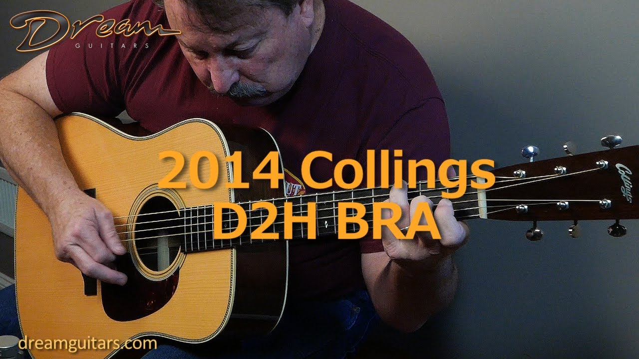 2014 Collings D2H BRA, Brazilian Rosewood & Adirondack Spruce