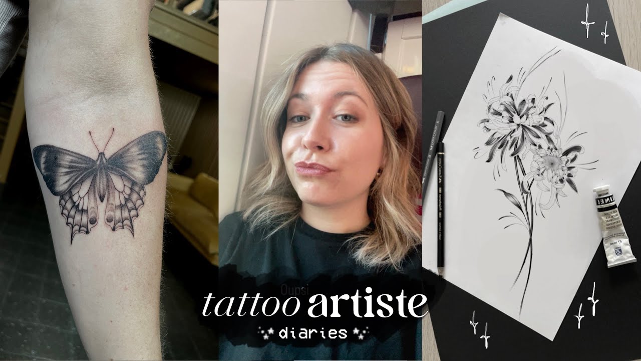 On est 1000 sur la chaine !! 😱 Tattoo Artist Diaries - Anemone #tatouage
