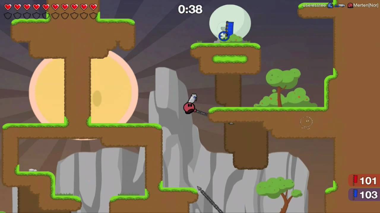 Teeworlds Gameplay