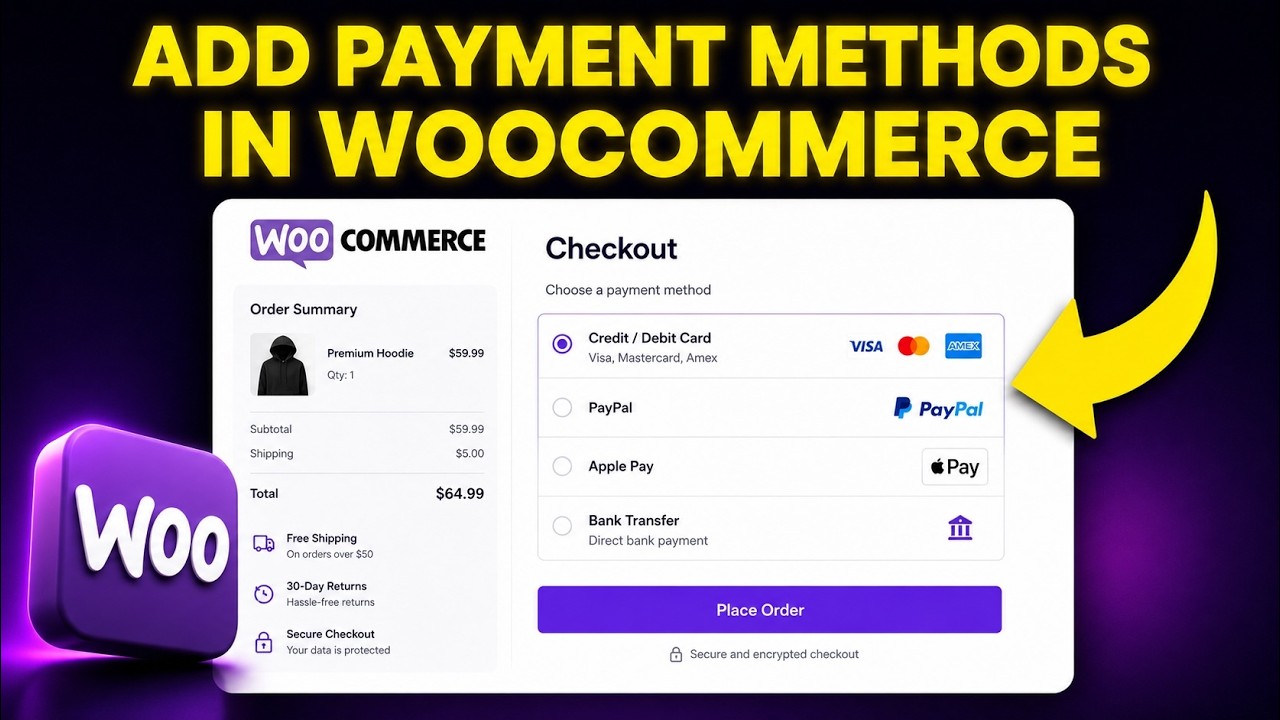 How to Add Payment Methods in WooCommerce (Step-by-Step)