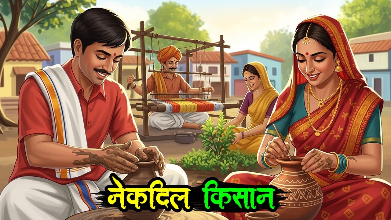 KTV759 नेकदिल किसान और चालक राजकुमारी, Man Ko Chhu Lene Wali 2 Kahaniya, New Hindi Story @ktvstory