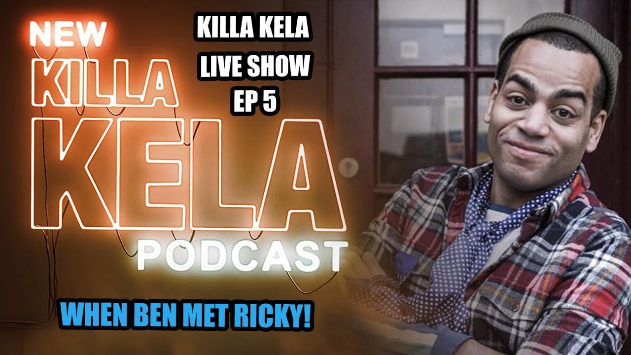 Ben Bailey Smith on how he met Ricky Gervais - Killa Kela Podcast Liveshow!