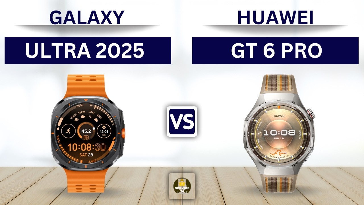 Galaxy Watch Ultra 2025 VS Huawei Watch GT 6 Pro | Comparison!