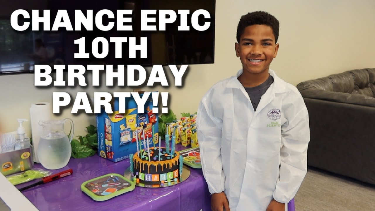 CHANCES EPIC 10TH BIRTHDAY PARTY!!