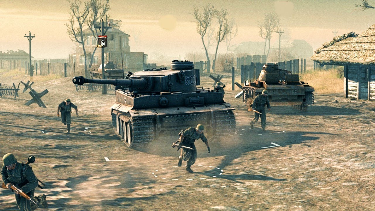 German Tanks In Urban Combat - Gates of Hell Memes