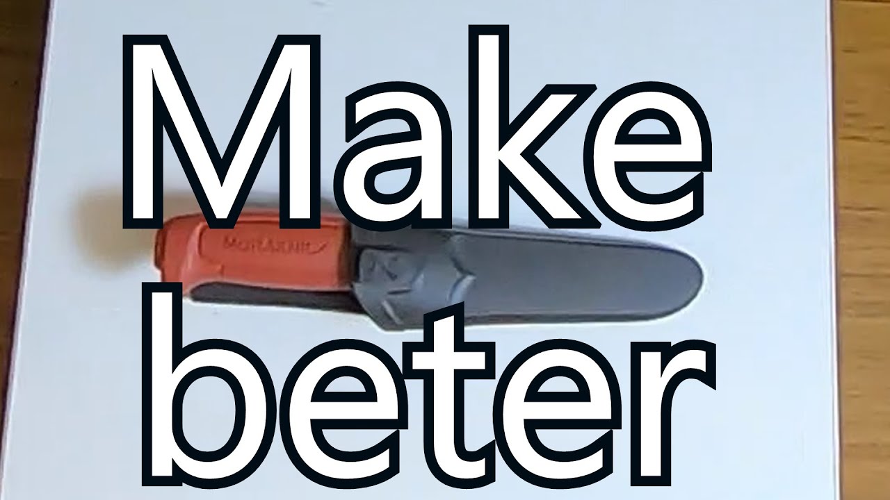 How to Upgrade a $10 Mora Knife  Survival Mods & Bushcraft Ready!