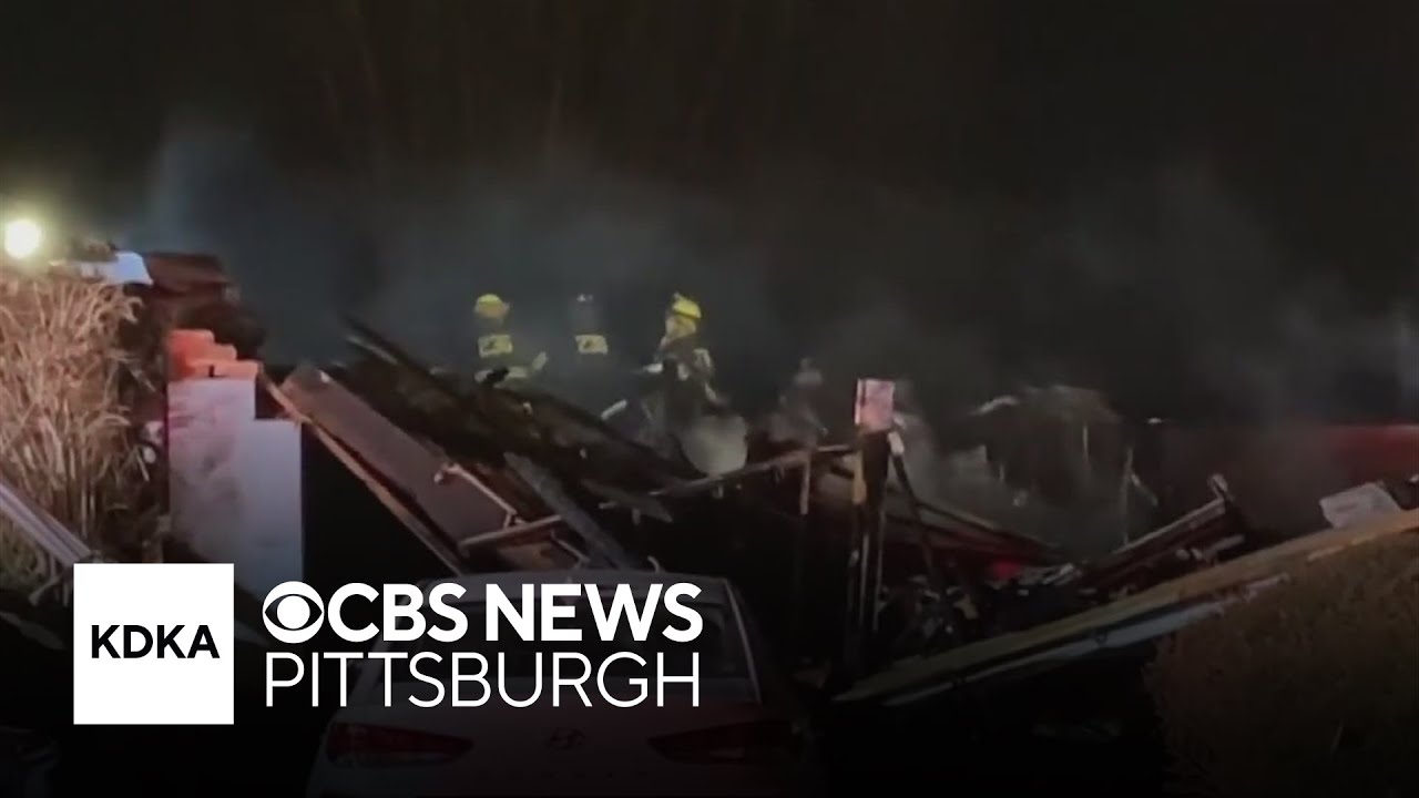Man intentionally blew up his home, police in Pennsylvania say