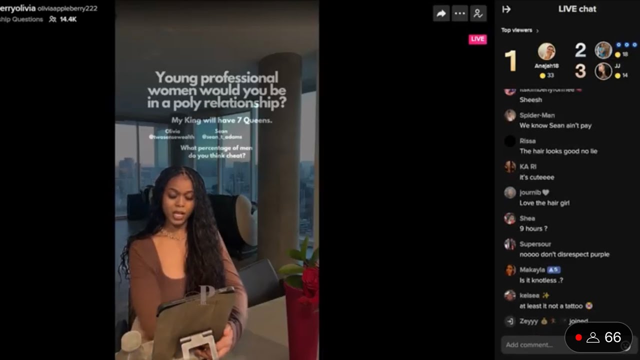 (Live) Sean T Adams messy Tiktok & IG live 6/24/23