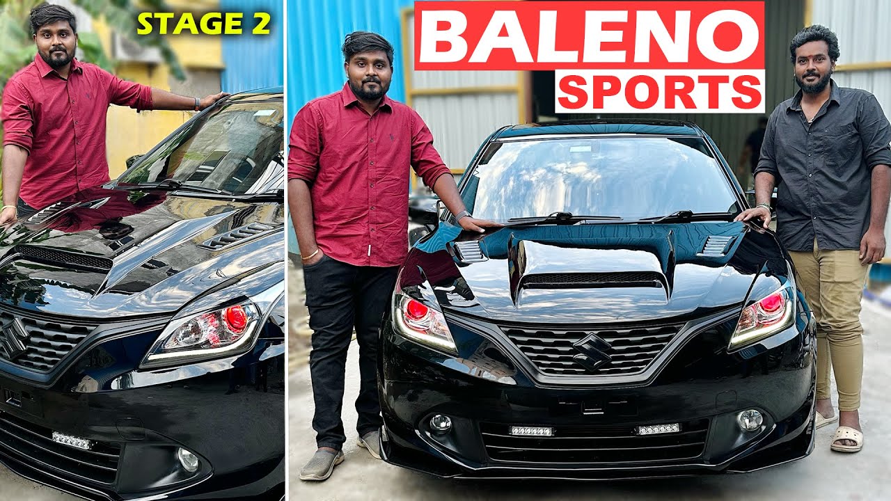 Introducing Maruti BALENO SPORTS !!😉 Spent ₹4.5 Lakhs For Stage 2 "Modified BALENO" 😮