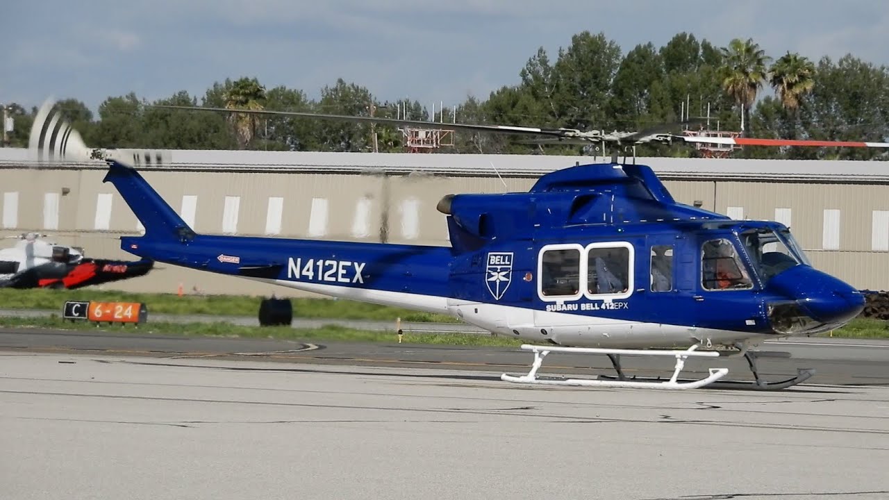 BELL 412EPX SUBARU HAI Heli-Expo 2024 Fullerton Airport | Subaru Aerospace | Helicopter N412EX