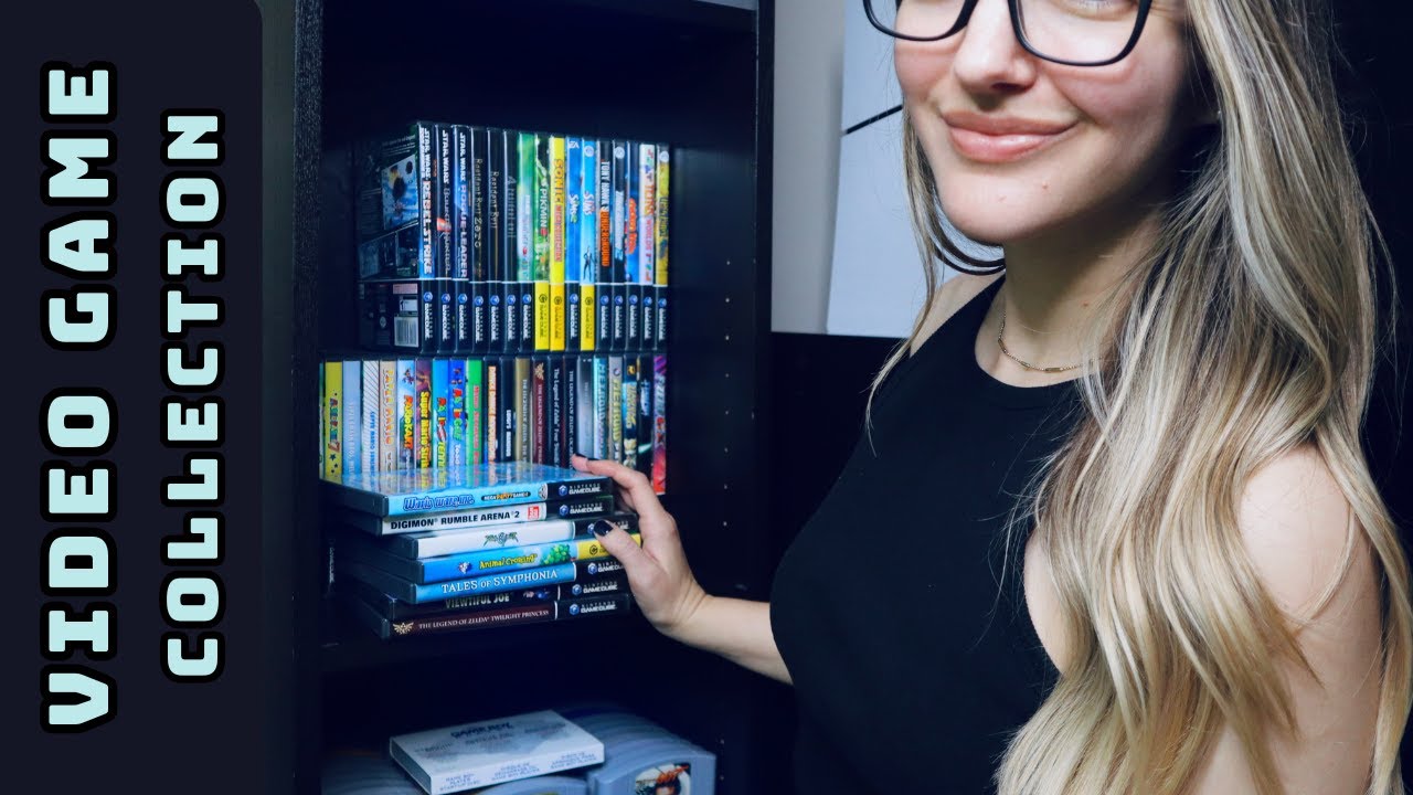 ASMR Organizing & Cleaning Video Game Collection 🎮⭐