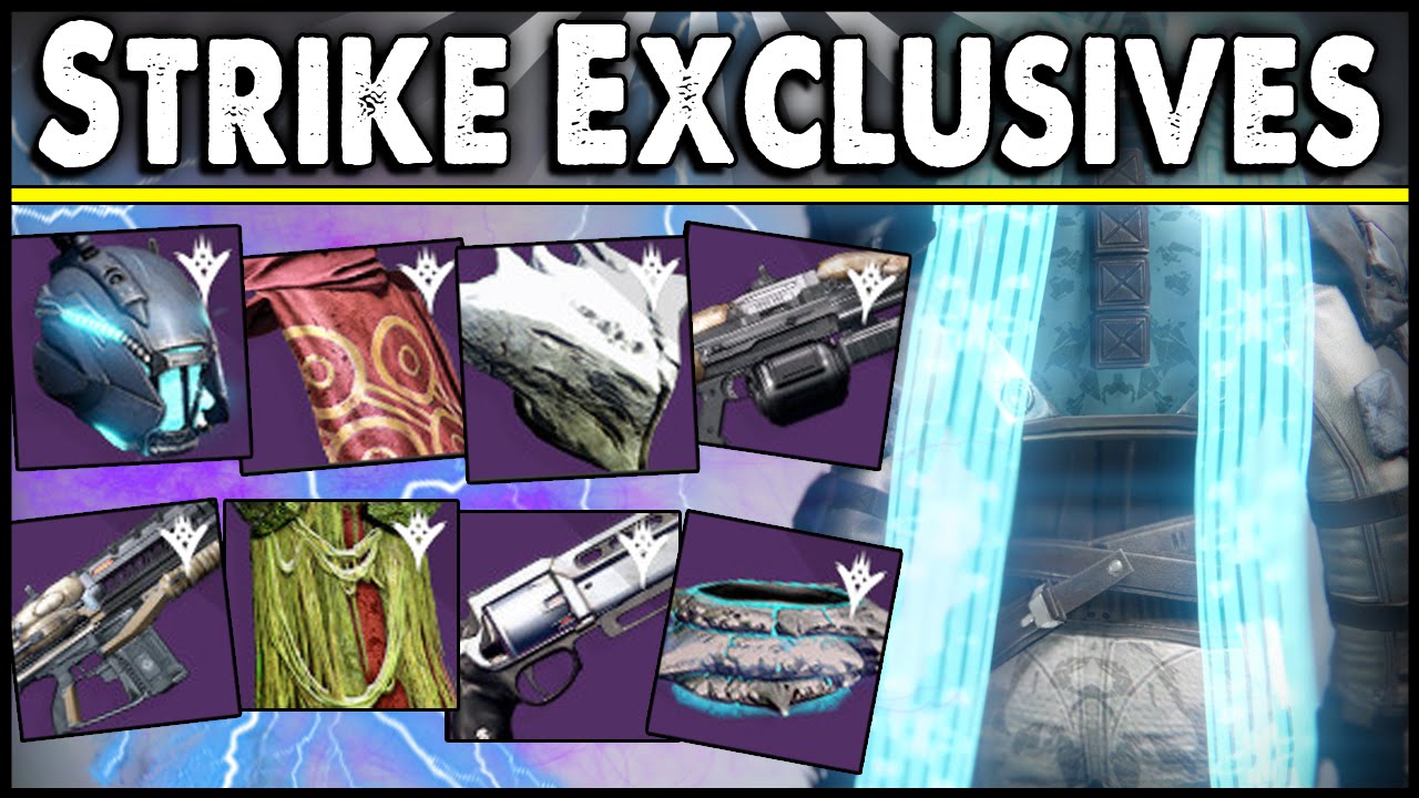 Destiny: How to Properly Find Strike Exclusive Drops! | DON'T BELIEVE THE RUMORS