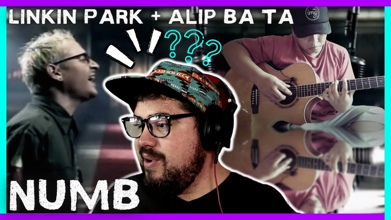 Musician First Time Hearing 'Numb' Linkin Park + Alip Ba Ta Acoustic Fingerstyle Cover! | Reaction