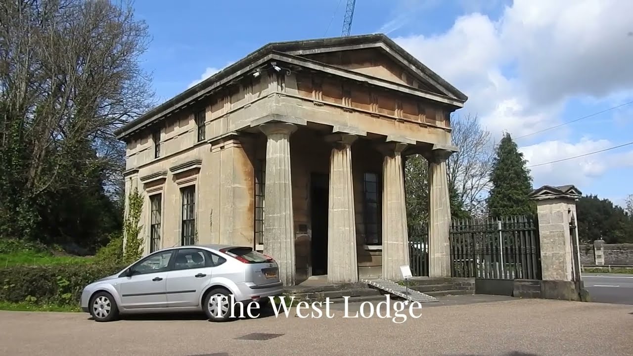 The buildings of Arnos Vale cemetery in Bristol