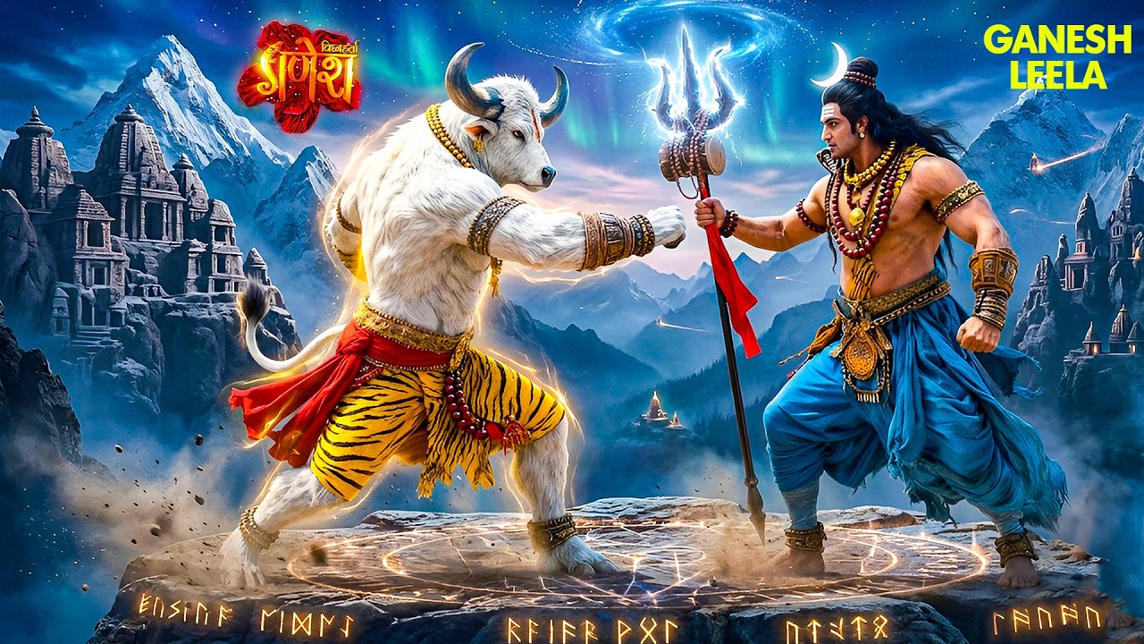 अपने नंदी से महादेव ने क्यों किया युद्ध | Vighnaharta Ganesha #bholenath #adishakti #nandi #ganesh