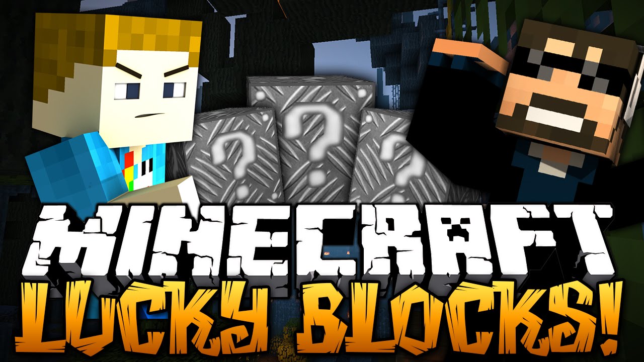 Minecraft: METAL LUCKY BLOCKS CHALLENGE - ROBOTS