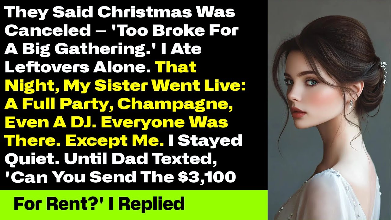 They Said Christmas Was Canceled — ‘Too Broke for a Big Gathering,’ but the Reddit twist shocked all