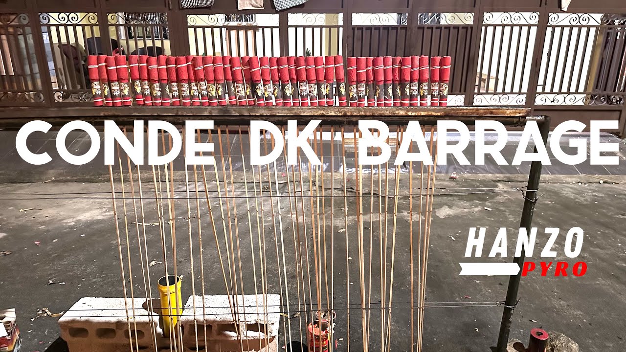 Conde DK Big Barrage - New Year's Eve in the Philippines 2022-2023