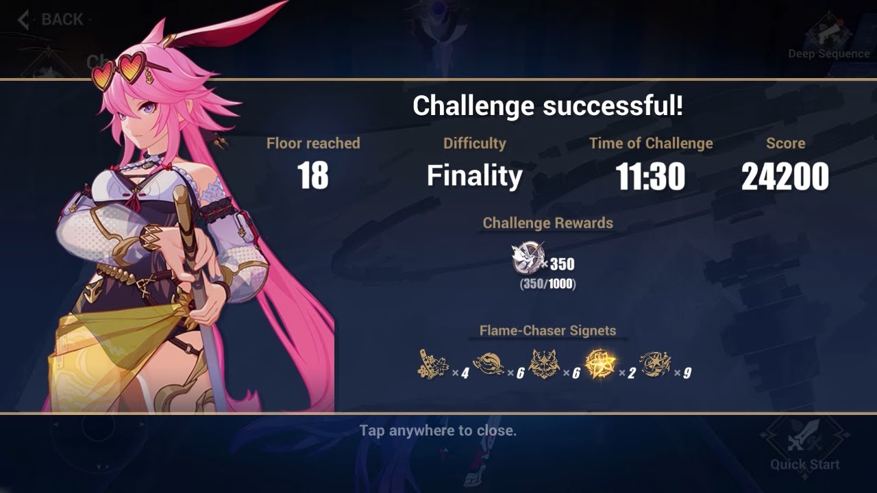 Honkai Impact 3 Elysian Realm Finality Goushinnso Memento Full Run