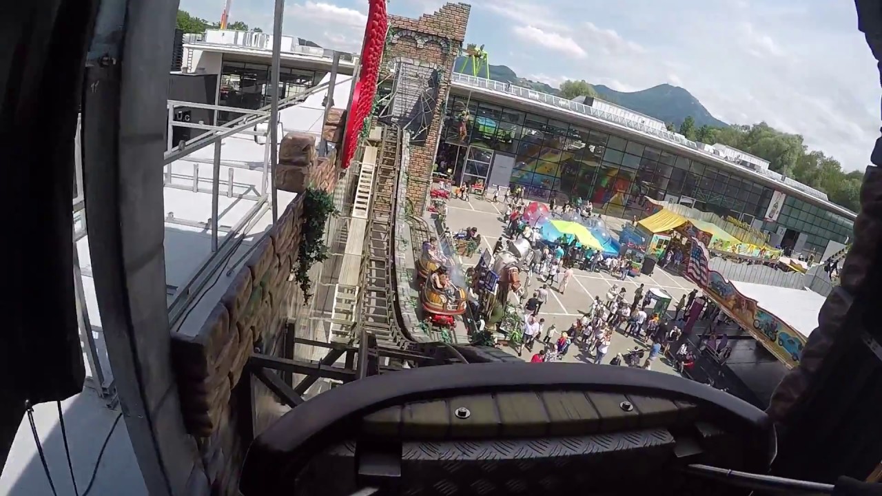 Barbisan Ghost Train Spuk Darkride (Sipkema Lütjens) Salzburg Dult 2017 POV Onride