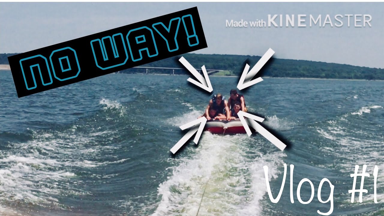 EPIC WIPEOUTS AT THE LAKE!! (My first vlog)