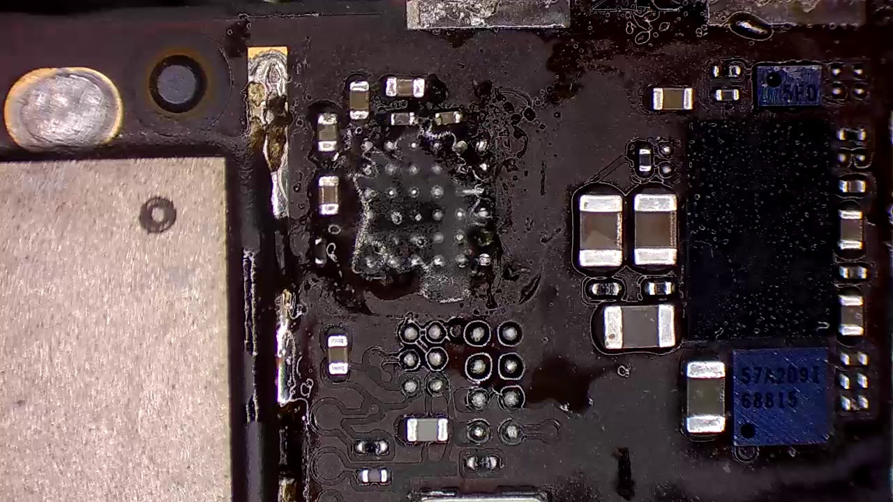 تركيب ايسي usb ايفون 6 بلس repair ic usb (u2)iphone 6 plus