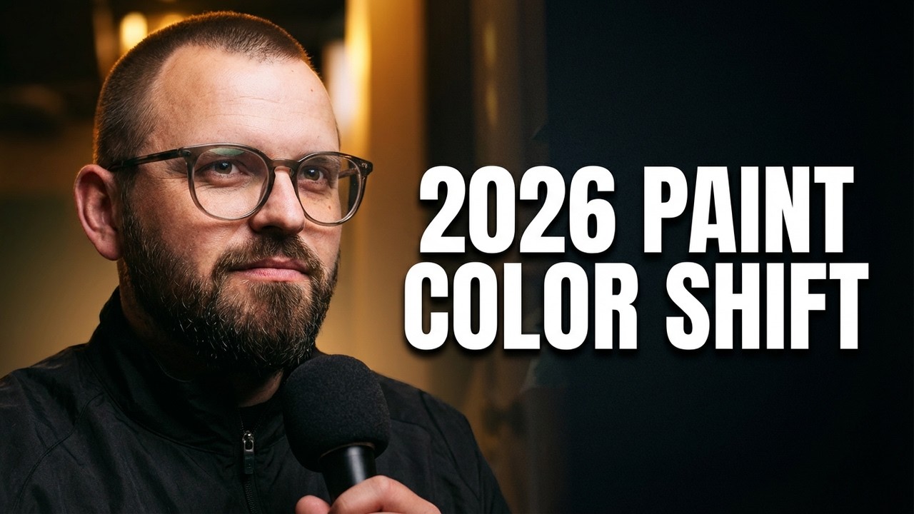 7 цветов краски, которые определят 2026 год (#ColorTrends)