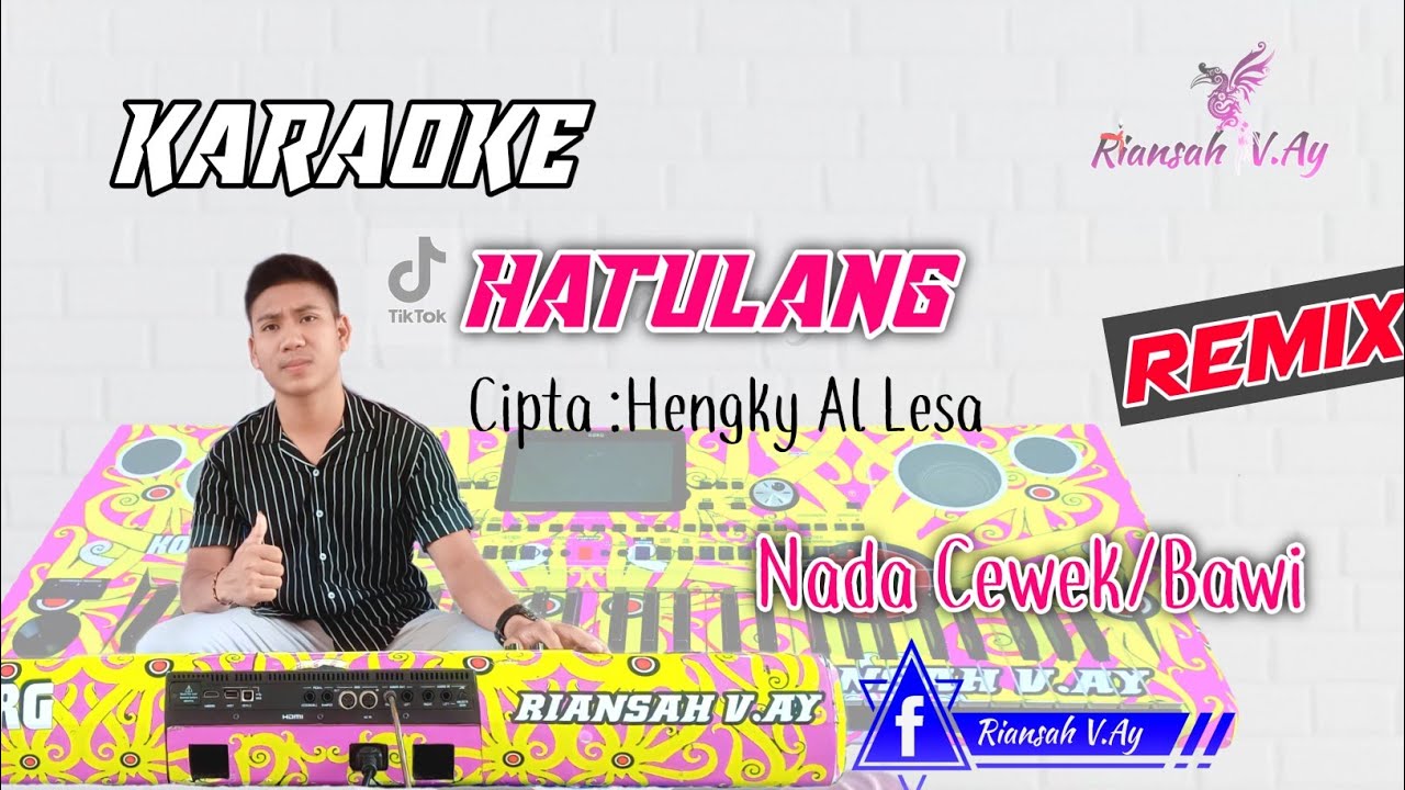 KARAOKE || HATULANG || Cewek