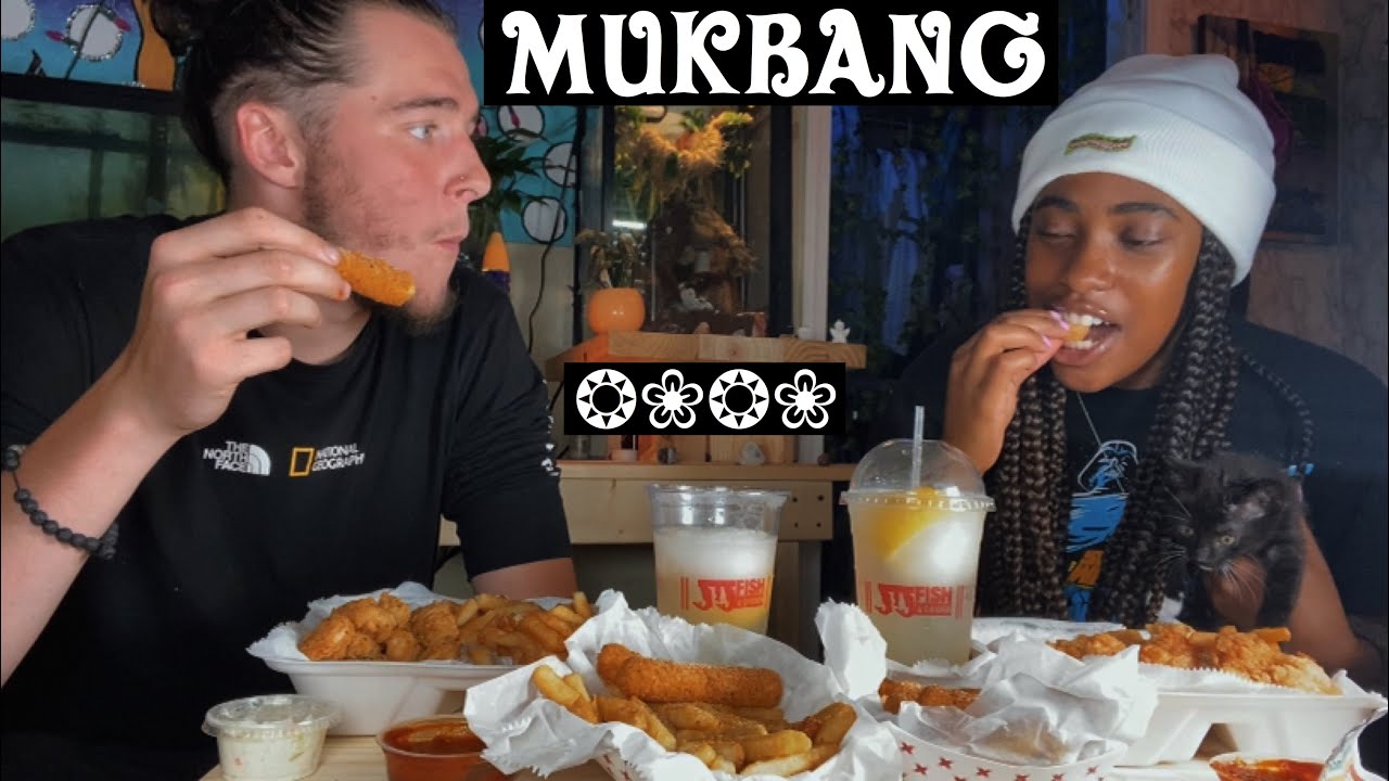 Q&A Mukbang With My Boyfriend