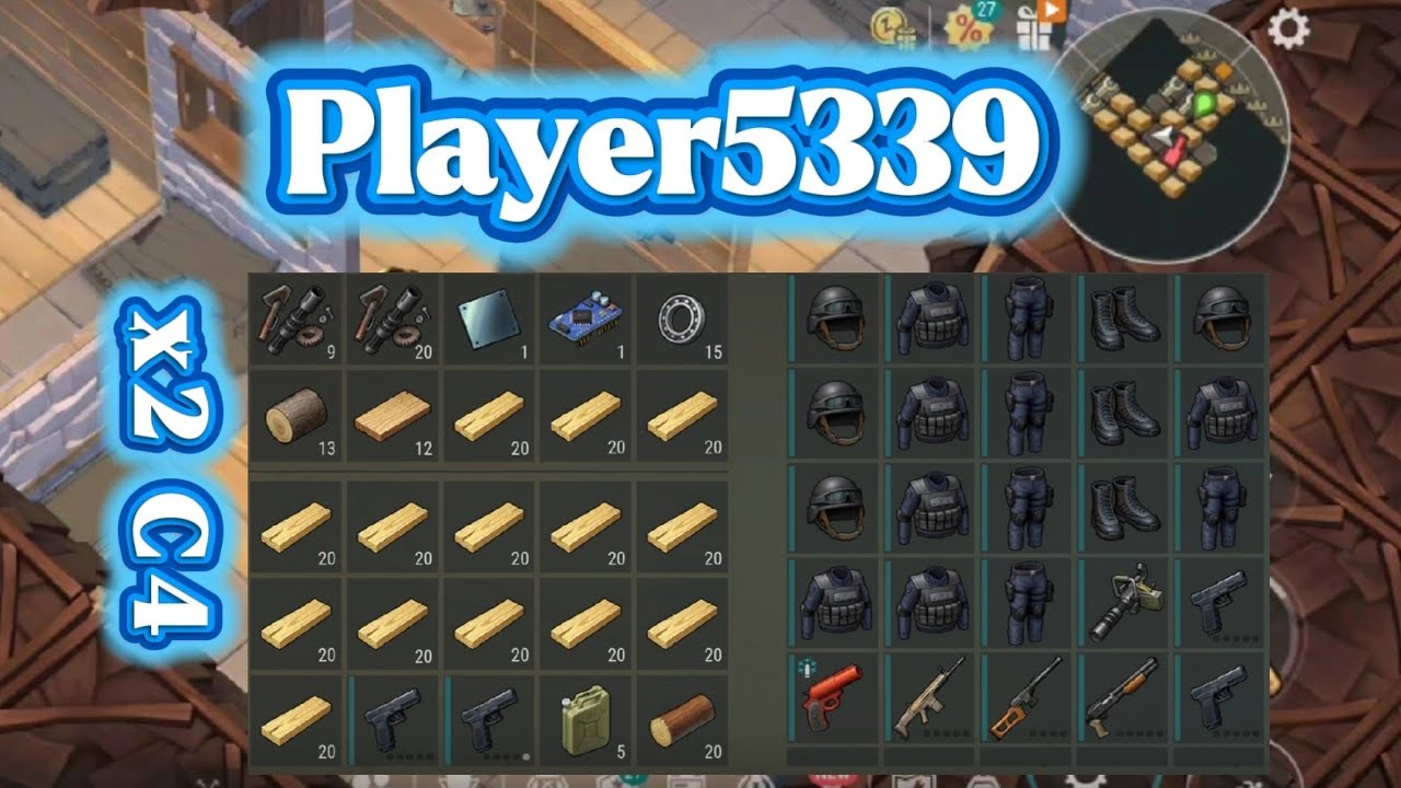 Player5339 - 2 C4 needed - Raid - Last Day on Earth Survival v.1.45