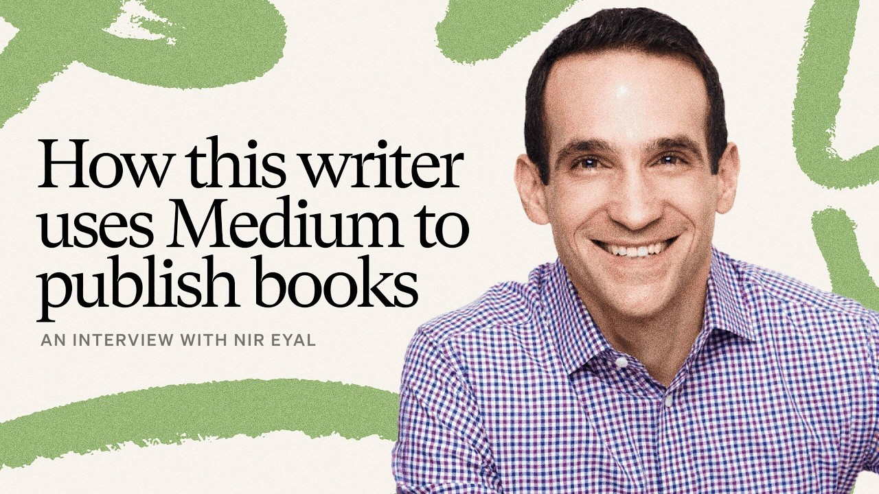 Как этот писатель использует Medium для публикации книг | Интервью с Ниром Эялем