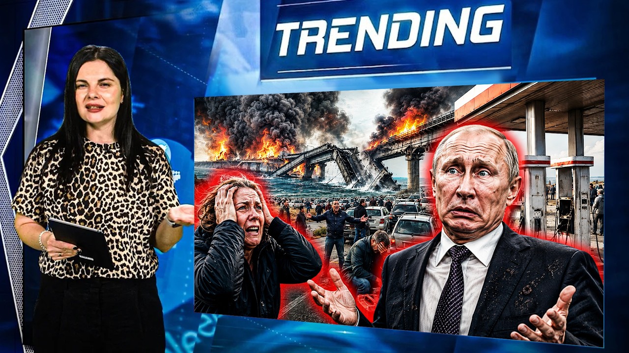 💥SHOCK! BRIDGES TO CRIMEA BLOWN UP! THE BLOCKADE BEGINS! MAJOR CITIES RUNNING OUT OF FUEL!