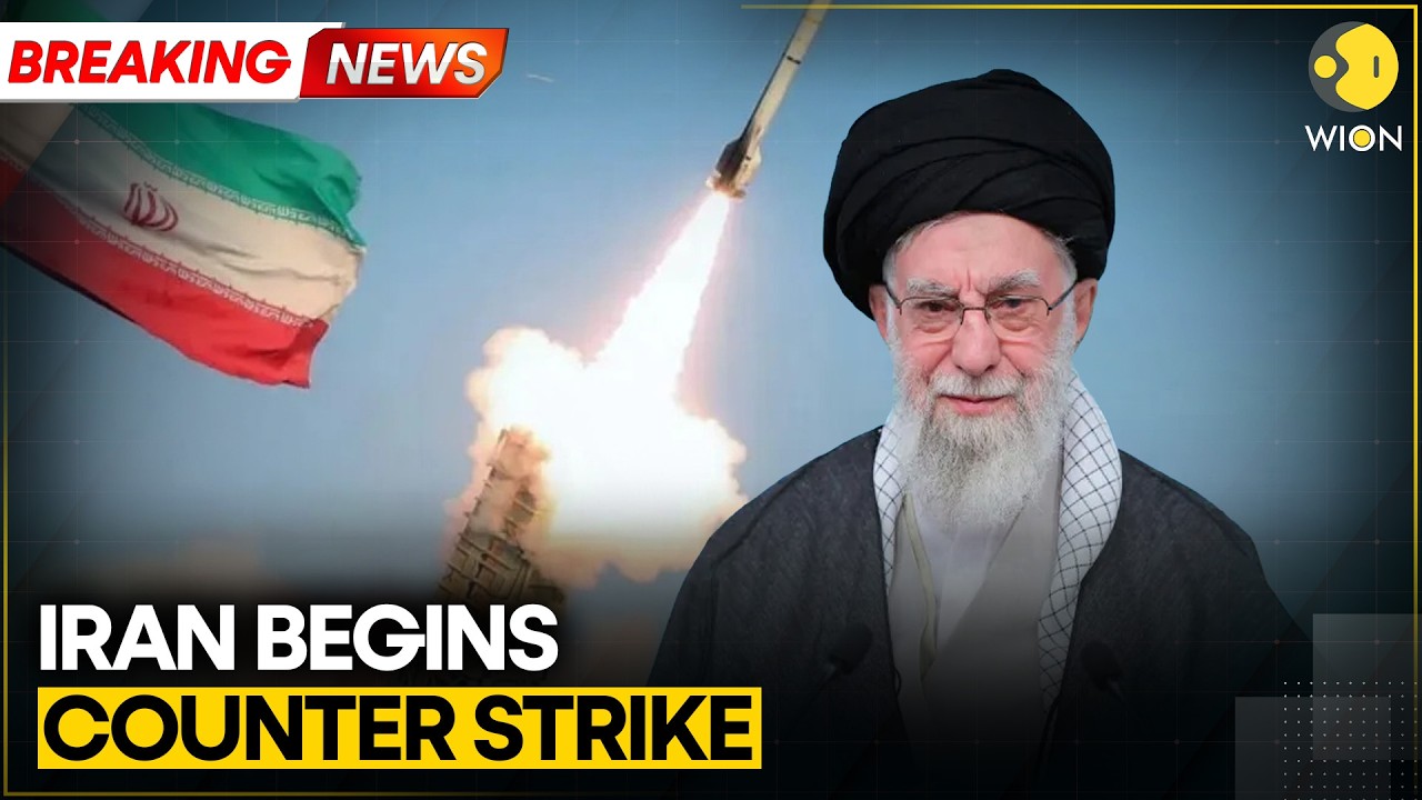 Israel-Iran War: Iran Begins Counter Strike, Iran Launches Missiles Towards Israel | WION