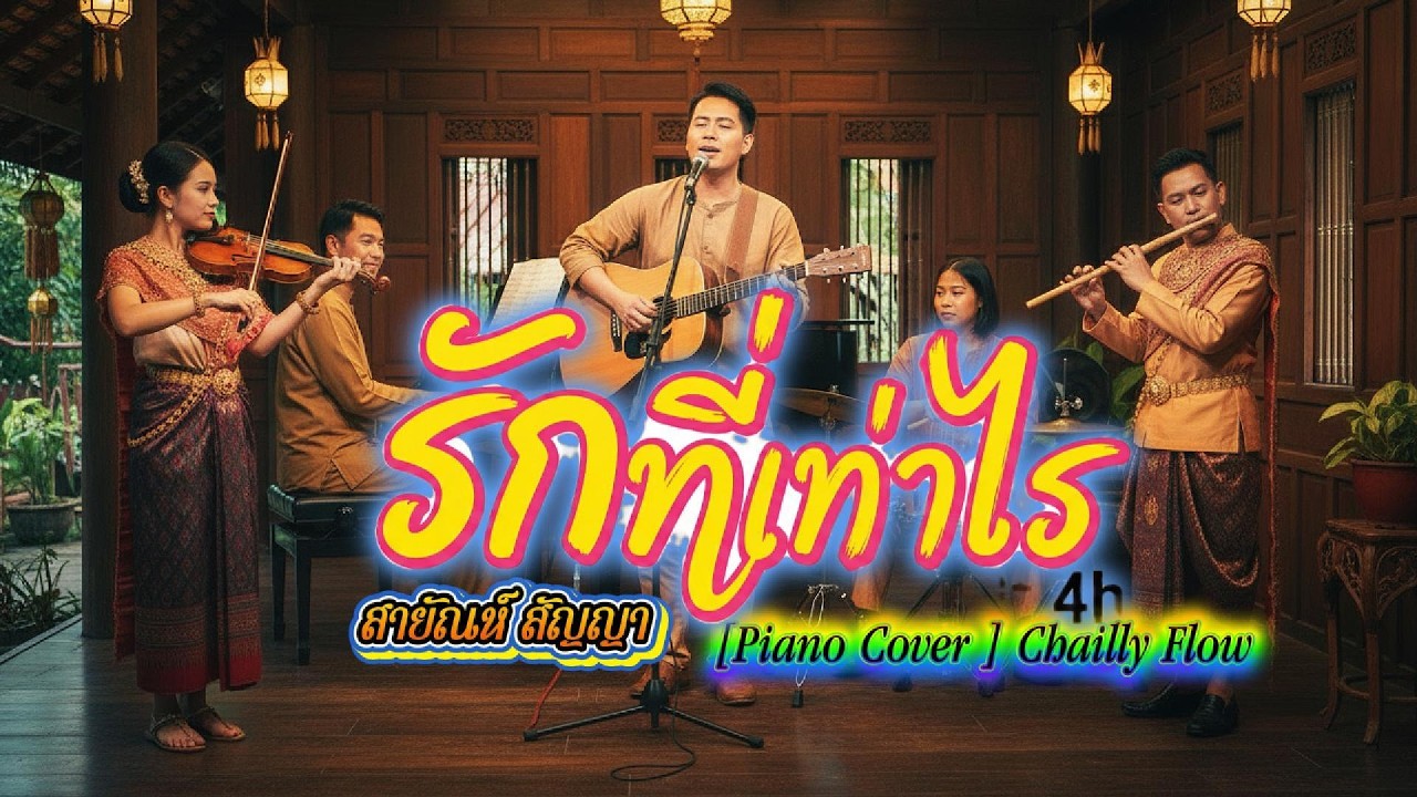 รักที่เท่าไหร่ - สายัณห์ สัญญา [Piano Cover ] Chailly Flow