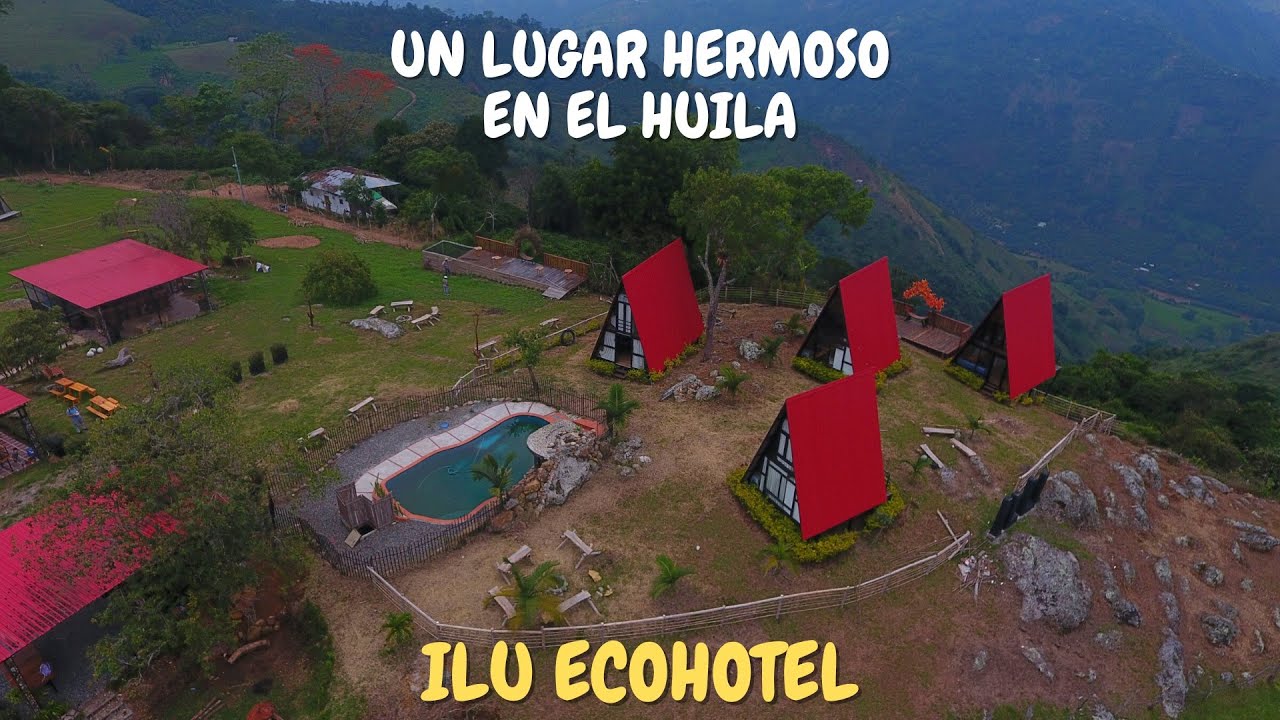 Se estrena uno de los lugares más hermoso del #huila . Ilu Ecohotel. Cabañas, mirador