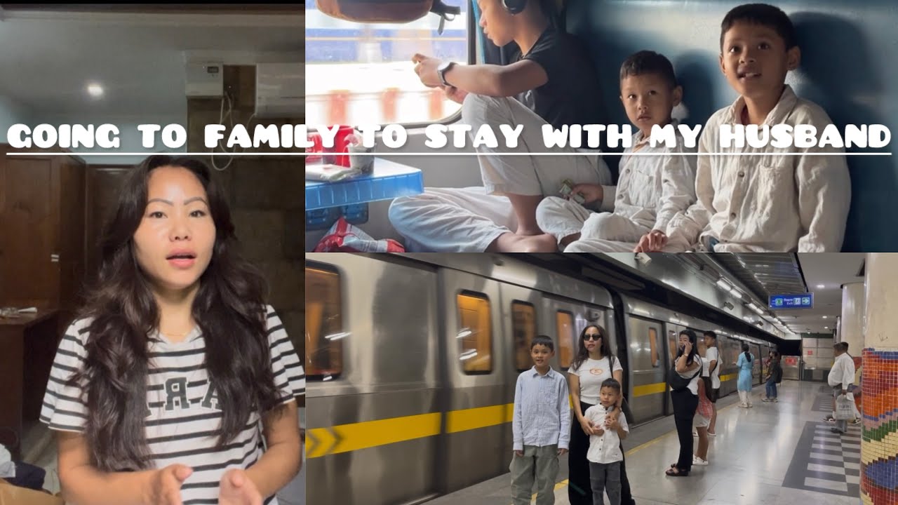 Going to family to stay with my husband with kids 💗🥰🫣