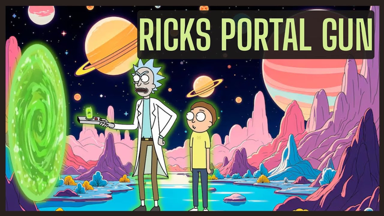 Ricks Portal Gun erklärt – Wie sie funktioniert, was sie kann & warum Rick durch Dimensionen reist