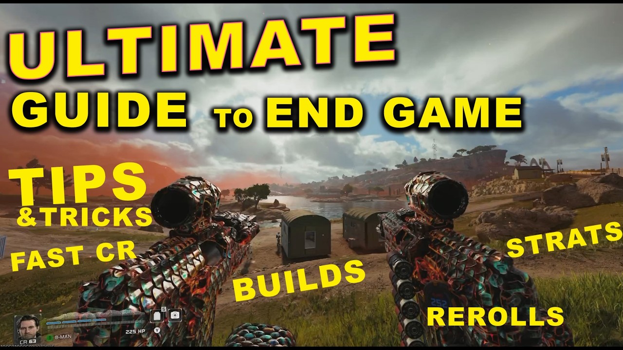🔴ULTIMATE GUIDE TO BO7 END GAME🔴FAST CR 🟢 REROLL skill tracks & EXOTICS 🟢 BEST OPERATOR BUID & MORE
