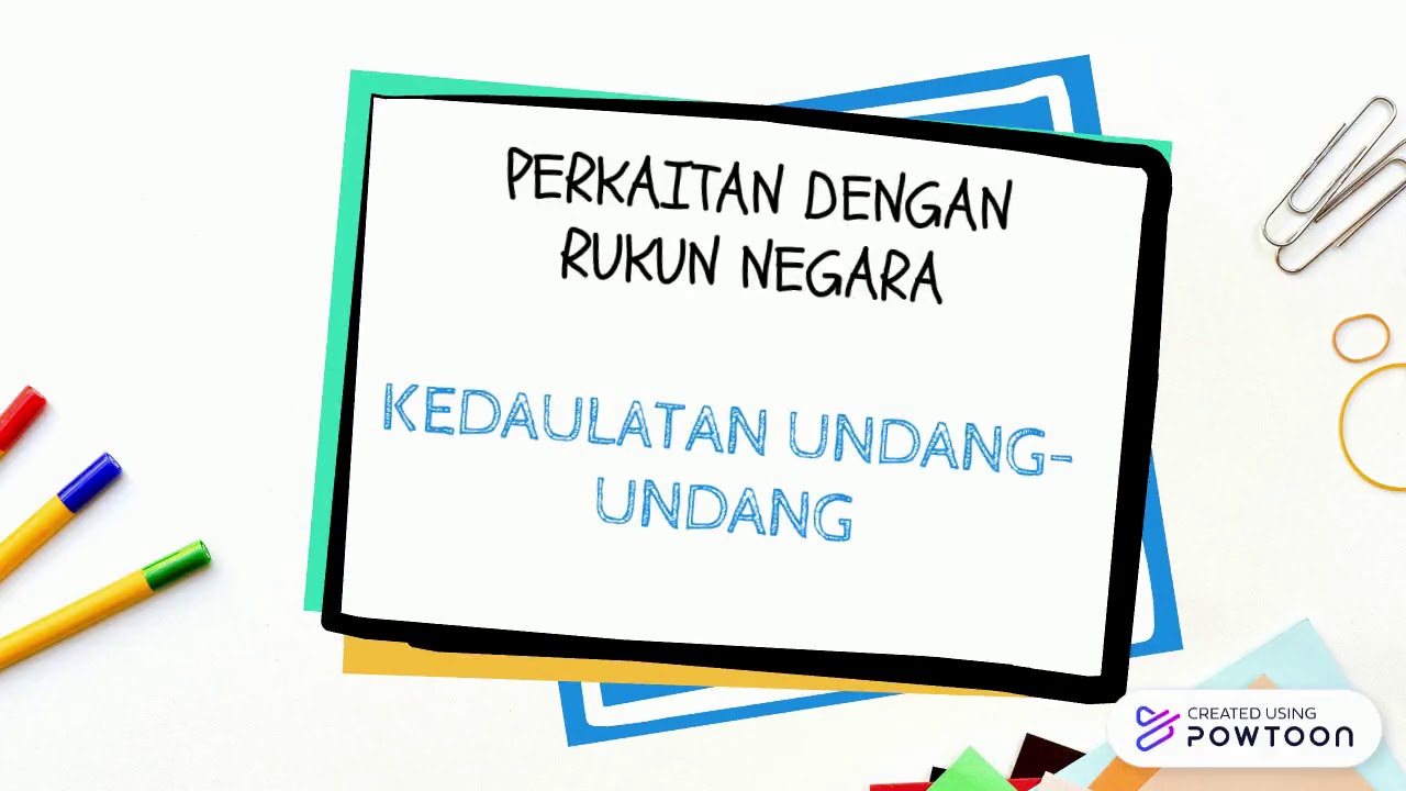 kedaulatan undang-undang