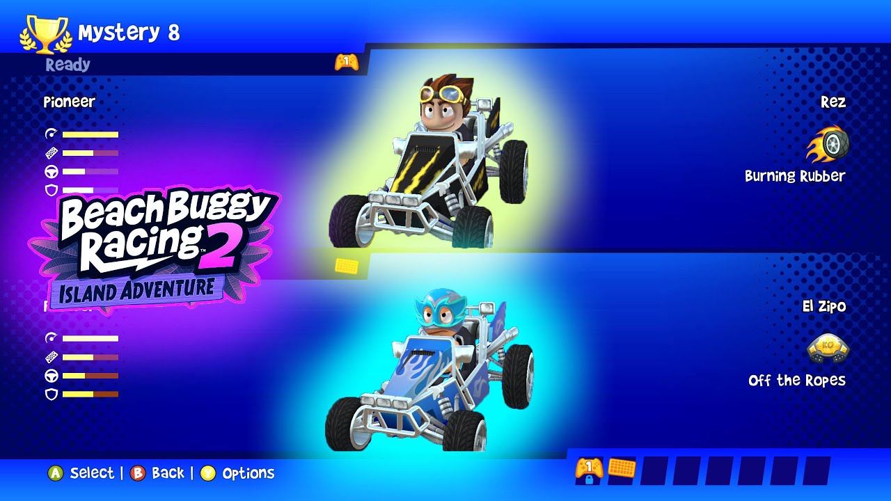 Pioneer - Rez VS El Zipo - Beach Buggy Racing 2 Adventure