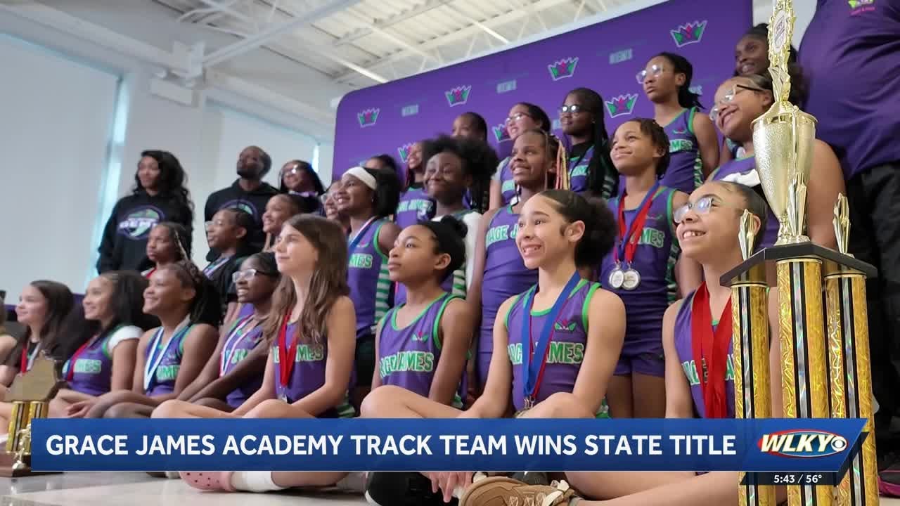Grace James Middle School girls track team wins state title despite the odds