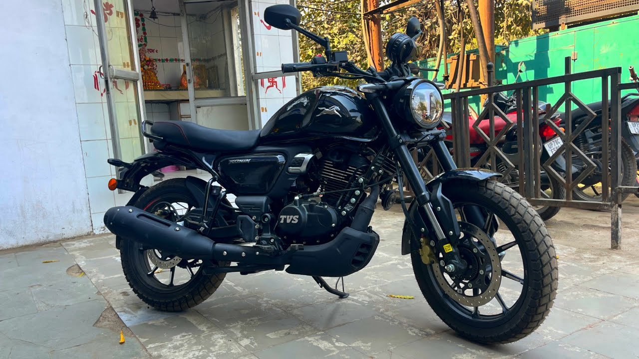 New 2025 TVS Ronin 225 Base Model Walkaround 🔥 | Price | Features | Chassis Number 9