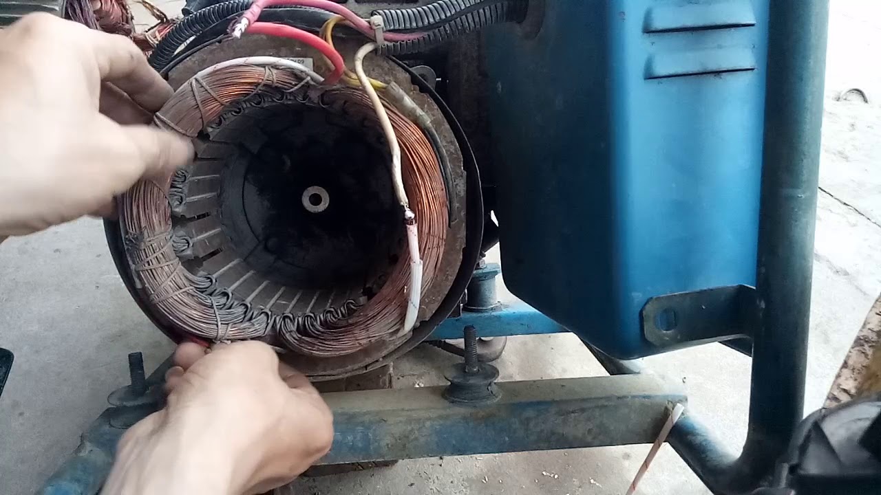 chuyển điện máy phát điện nhật  . G A2200  A .100 vôn   lên  220 vôn